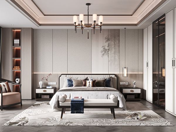 维客莱轻奢卧房